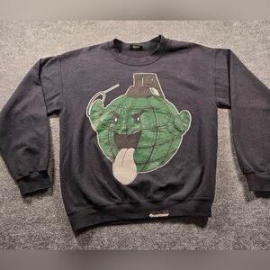 Artisticreation Mens‎ The Bomb Graphic Crewneck Sweatshirt Size Medium